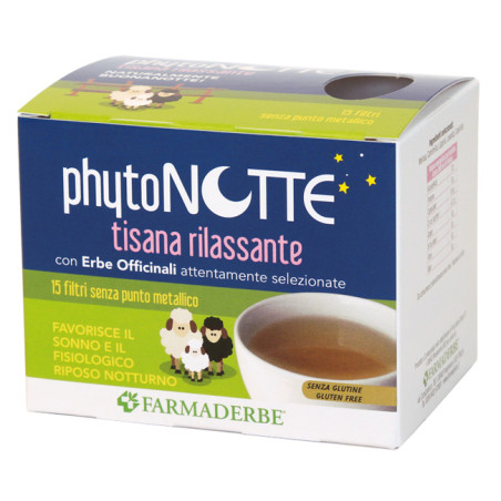 PHYTO NOTTE TISANA RILASSANTE 15 FILTRI DA 18 G