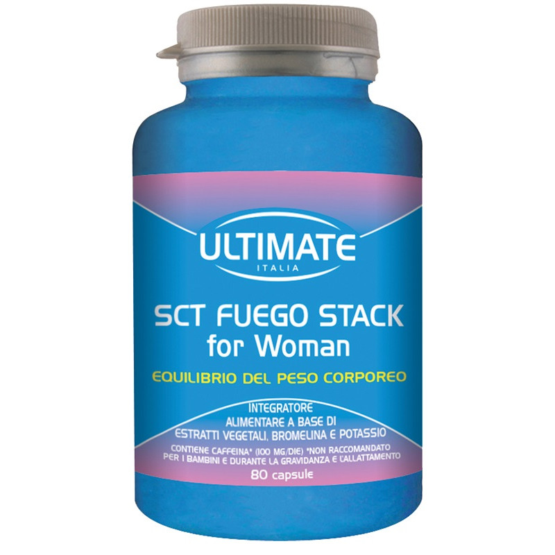 ULTIMATE SCT FUEGO STACK FOR WOMAN 80 CAPSULE