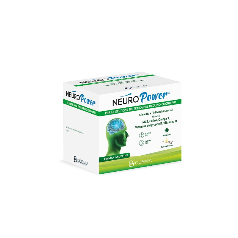 BIODEMIA NEUROPOWER 20 BUSTINE GUSTO VANIGLIA