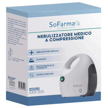 NEBULIZZATORE MEDICO A COMPRESSIONE SOFARMAPIU'