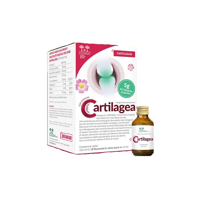 CARTILAGEA SALUGEA 18 FLACONCINI DA 12 ML