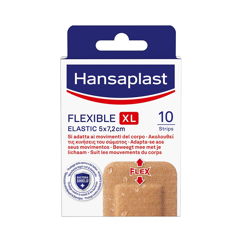 CEROTTO HANSAPLAST ELASTIC GINOCCHIA&GOMITI 10 PEZZI