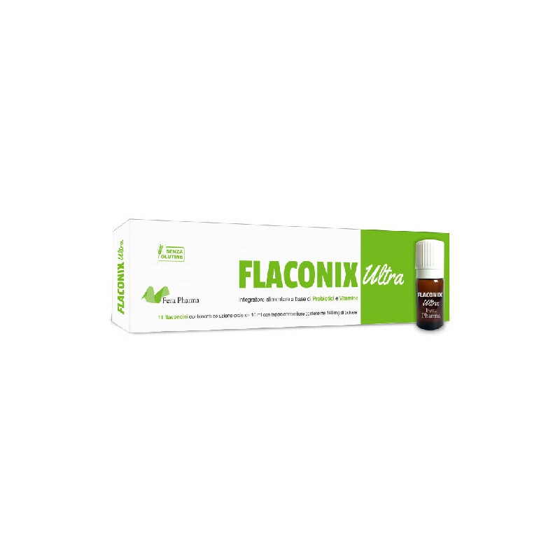 FLACONIX ULTRA 11 FLACONCINI + 140 MG DI POLVERE