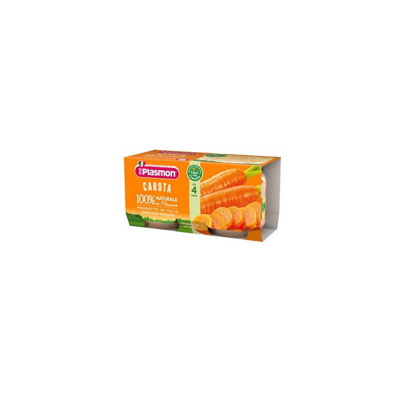 PLASMON OMOGENEIZZATO CAROTA 2 X 80 G