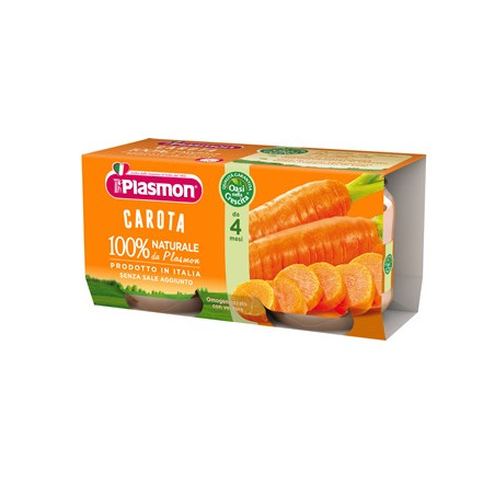 PLASMON OMOGENEIZZATO CAROTA 2 X 80 G