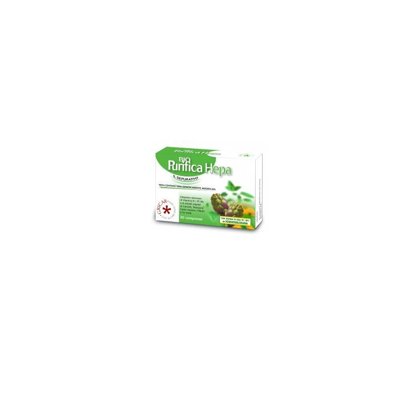 BIOPURIFICA HEPATO 30 COMPRESSE 15 G