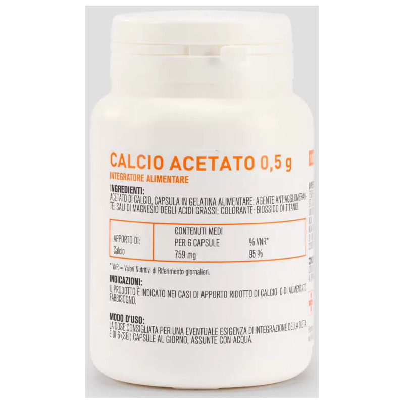 CALCIO ACETATO 100 CAPSULE