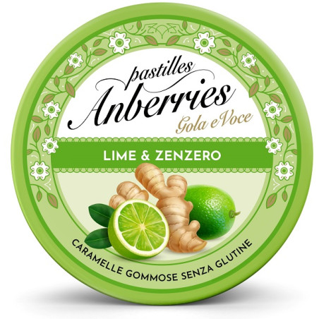 ANBERRIES LIME & ZENZERO 50 G