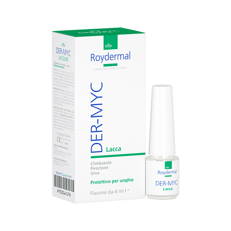 LACCA PROTETTIVA PER UNGHIE DER-MYC FLACONE 4 ML