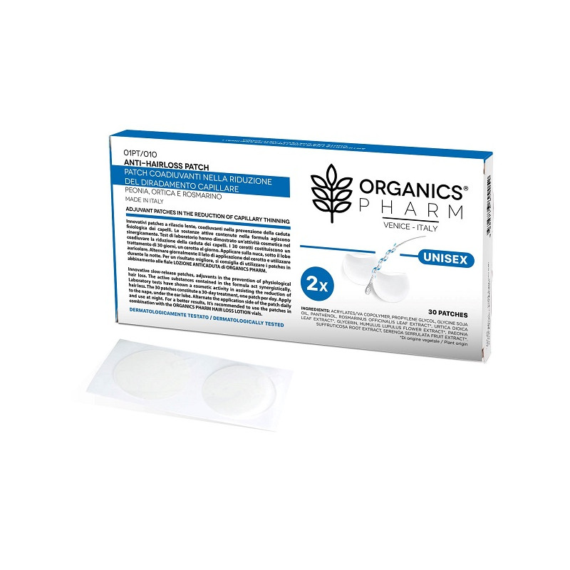 ORGANICS PHARM ANTI HAIRLOSS PATCH 30 PEZZI