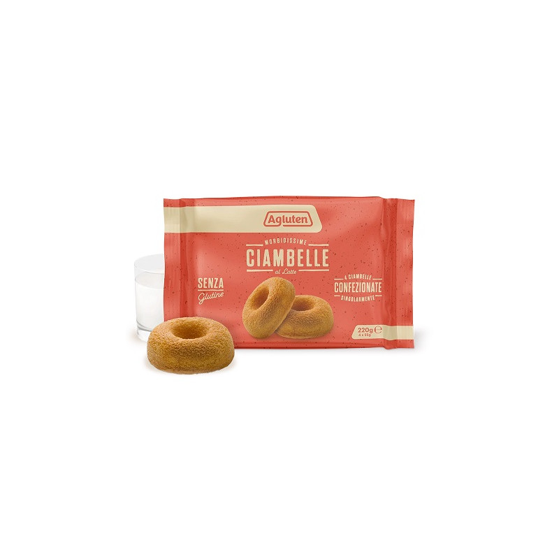 AGLUTEN CIAMBELLE 4 PEZZI DA 55 G