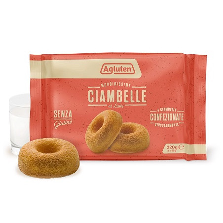 AGLUTEN CIAMBELLE 4 PEZZI DA 55 G