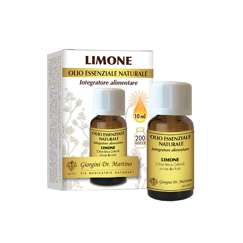 LIMONE OLIO ESSENZIALE NATURALE 10 ML