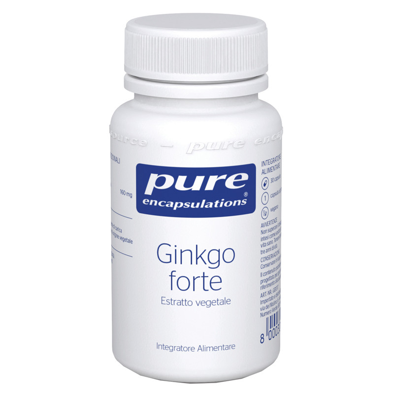 PURE ENCAPSULATIONS GINKGO FORTE 30 CAPSULE