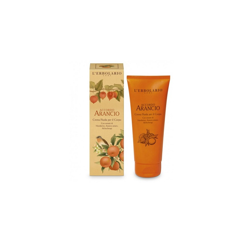 ARANCIO CREMA FLUIDA PER IL CORPO 200 ML