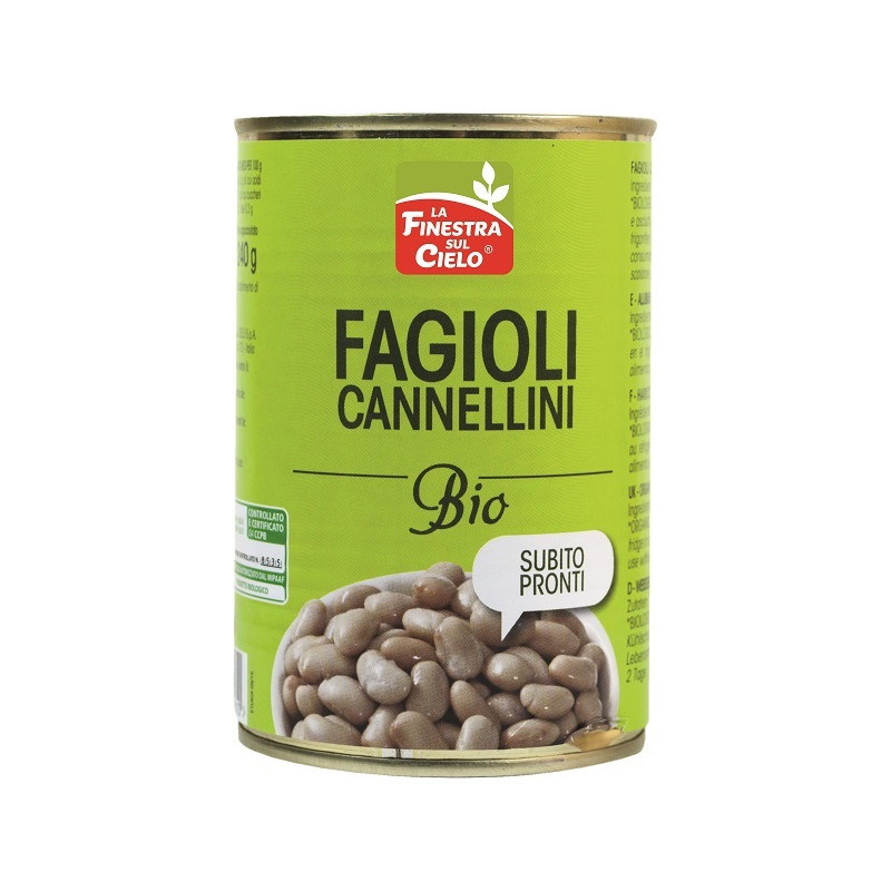 FAGIOLI CANNELLINI PRONTI BIO 400 G