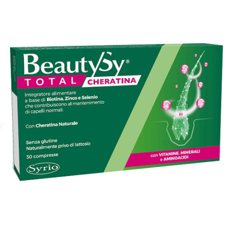 BEAUTY SY TOTAL CHERATINA 30 COMPRESSE