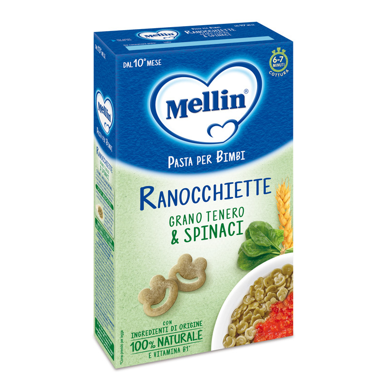 MELLIN RANOCCHIETTE CON SPINACI 280 G