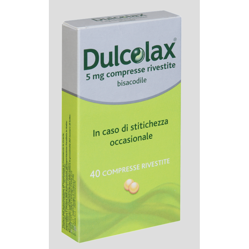 DULCOLAX*40CPR RIV 5MG