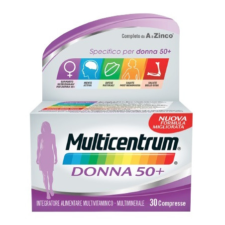 MULTICENTRUM DONNA 50+ 30 COMPRESSE