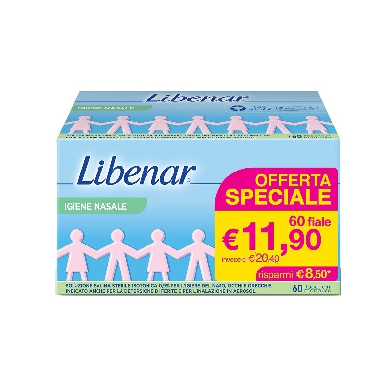 LIBENAR 60 FIALE ISOTONICHE DA 5 ML