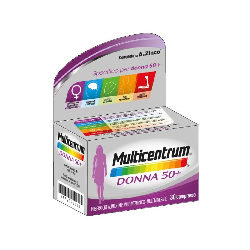 MULTICENTRUM DONNA 50+ 30 COMPRESSE