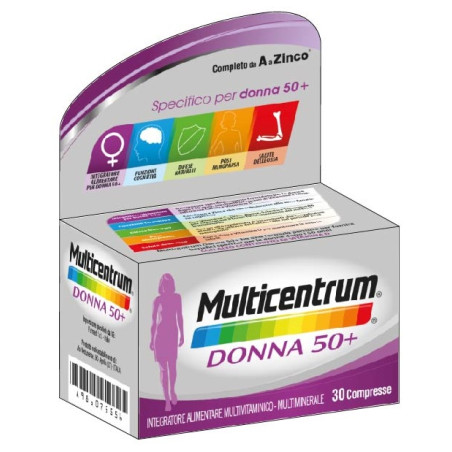 MULTICENTRUM DONNA 50+ 30 COMPRESSE