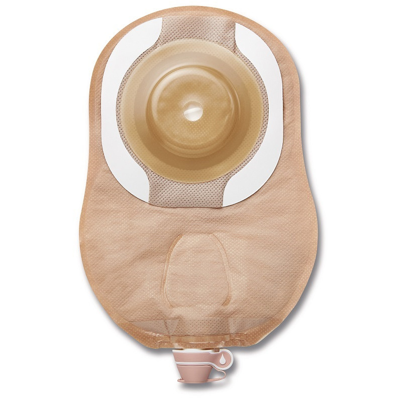 MODERMA FLEX CERAPLUS SACCA APERTA CONVESSA SOFT MIDI PER UROSTOMIA TRASPARENTE B/A RITAGLIABILE 13-25 MM