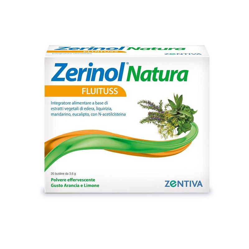 ZERINOL NATURA FLUITUSS 20 BUSTINE