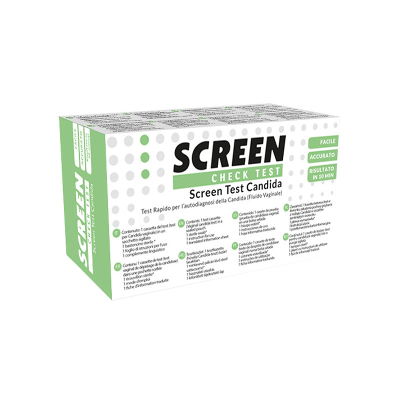 SCREEN TEST RAPIDO SCREEN TEST CANDIDA AUTODIAGNOSTICO 1 PEZZO