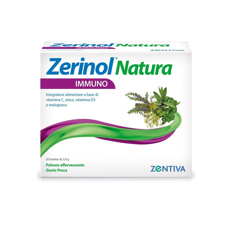 ZERINOL NATURA IMMUNO 20 BUSTINE