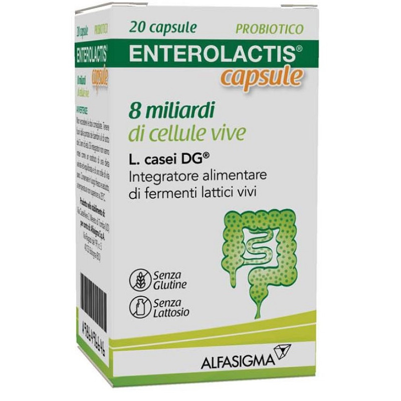 ENTEROLACTIS 20 CAPSULE 300 MG