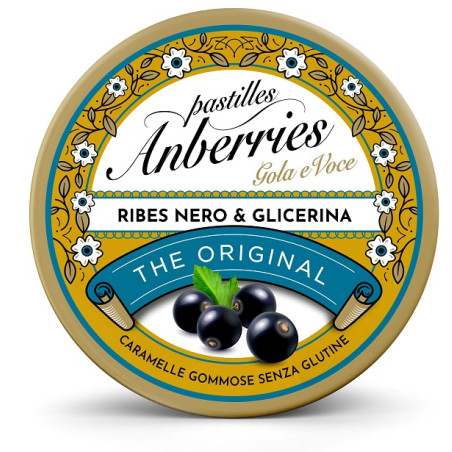 ANBERRIES CLASSICHE RIBES NERO GLICERINA 50 G