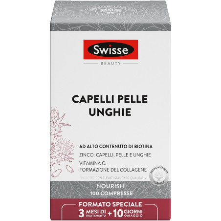 SWISSE BEAUTY CAPELLI PELLE UNGHIE 100 COMPRESSE