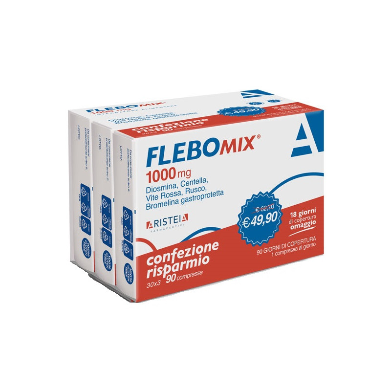 FLEBOMIX 1000 MG TRI-PACK 90 COMPRESSE