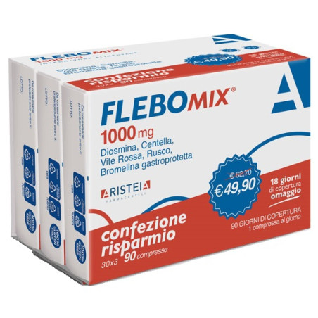 FLEBOMIX 1000 MG TRI-PACK 90 COMPRESSE