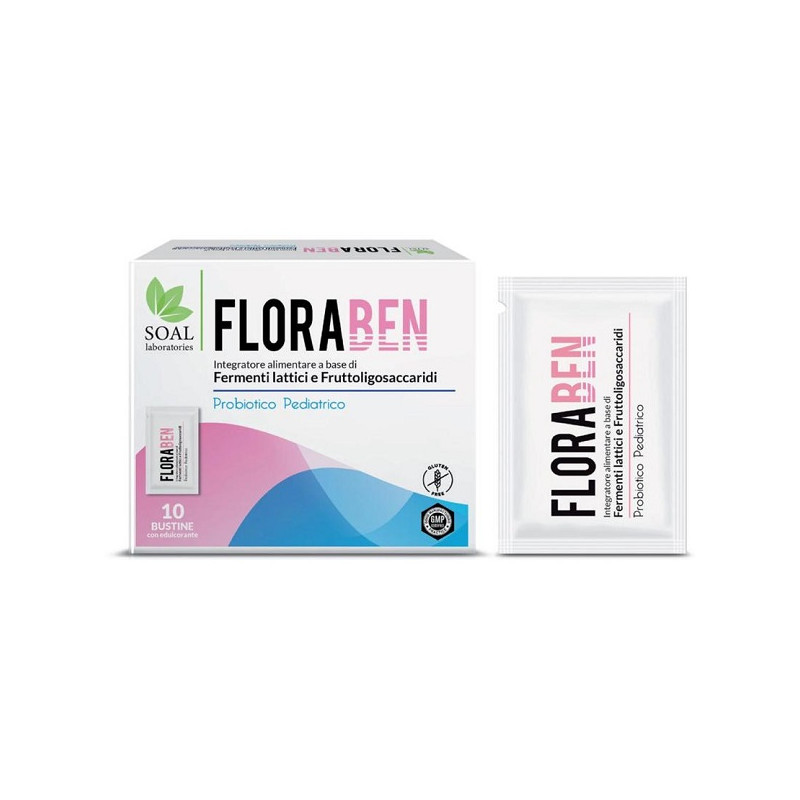 FLORABEN PEDIATRICO 10 BUSTINE