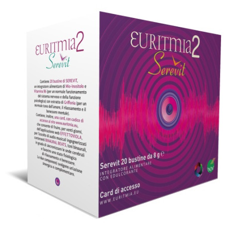 EURITMIA 2 SEREVIT 20 BUSTINE + CARD ACCESSO SITO ONLINE