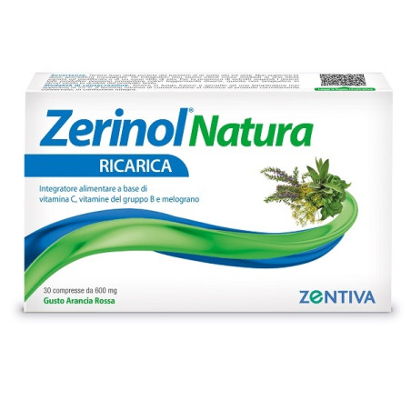 ZERINOL NATURA RICARICA 30 COMPRESSE