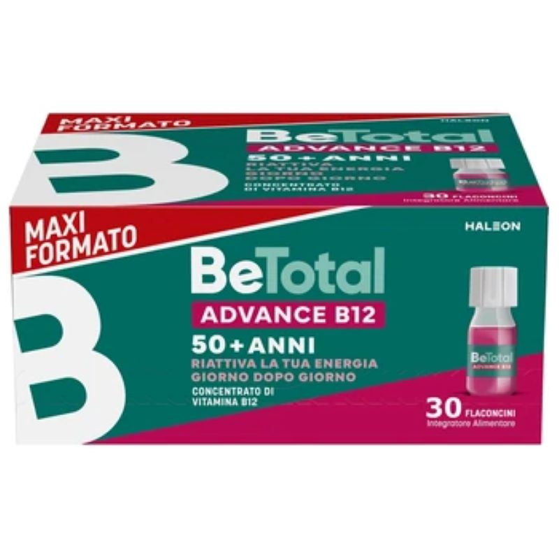 Betotal Advance B12 Integratore Con Vitamina B12 30 Flaconcini