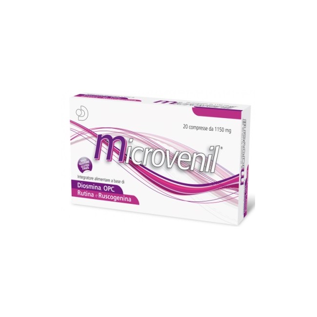 Microvenil Integratore Alimentare 20 Compresse 1150mg