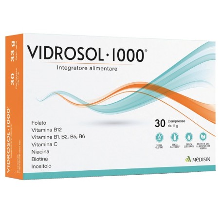 VIDROSOL 1000 30 COMPRESSE