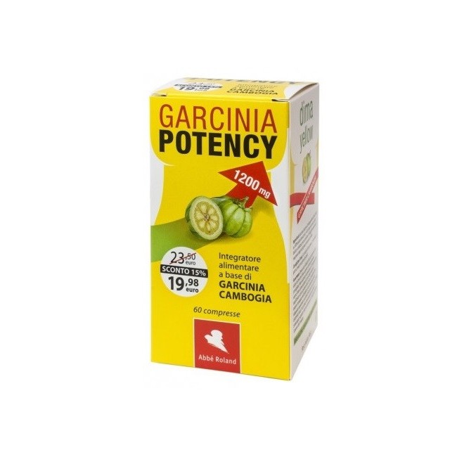 GARCINIA POTENCY 1200 DIMA YELLOW 60 COMPRESSE NO SCONTO