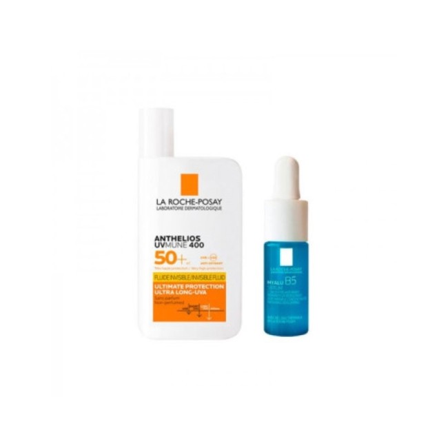 La Roche Posay-phas Anthelios Uvmune Fluido 50 Ml + Hyalu B5 10 Ml