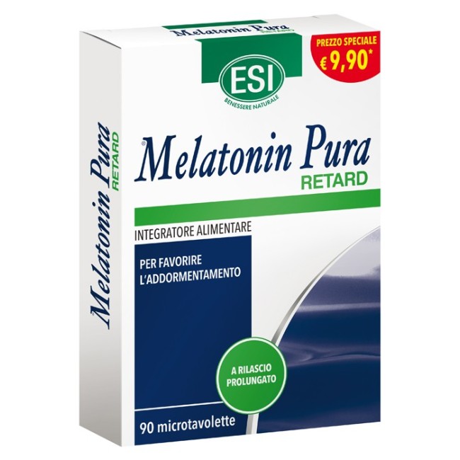 Esi Melatonin Pura Retard 90 Microtavolette Offerta