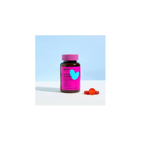 The Good Vibes Company Goovi De-stress&focus Focus Gummy 60 Gummies