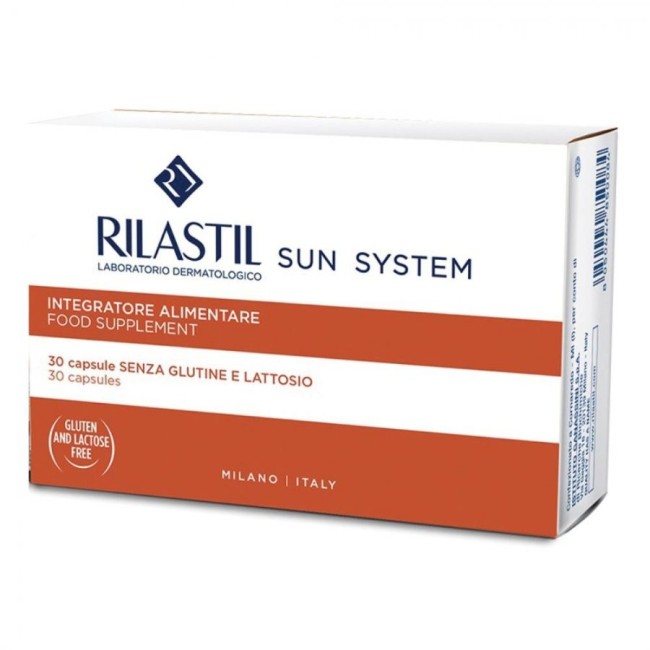 RILASTIL SUN SYSTEM CAPSULE 1+1 30 CAPSULE + 30 CAPSULE