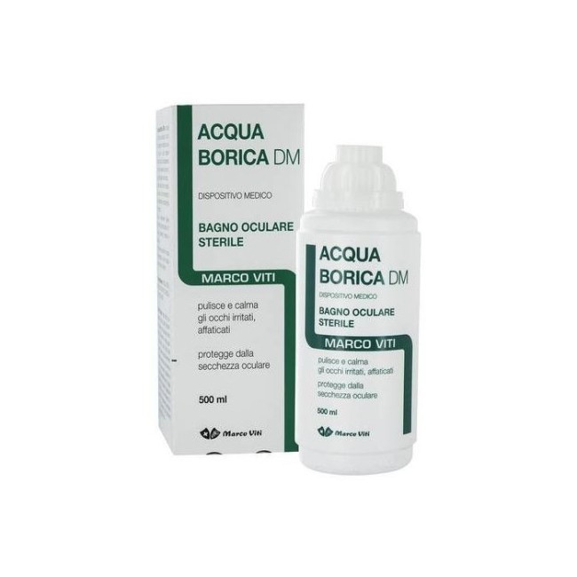 ACQUA BORICA PER BAGNO OCULARE STERILE 500 ML