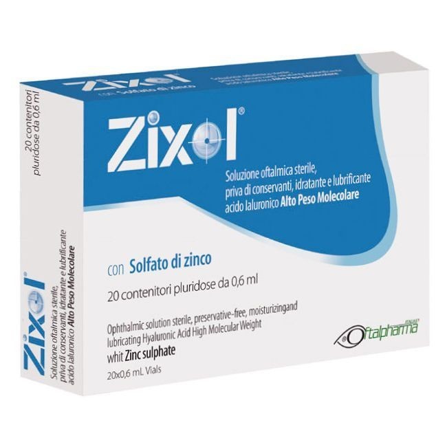 ZIXOL PLURIDOSE 8 ML FLACONCINO STERILE