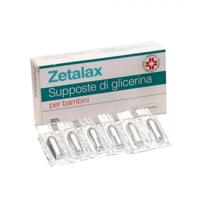 Zetalax Bambini 1375mg 18 Supposte